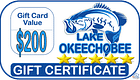 lake okeechobee gift certificate, fishing Okeechobee
